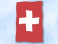 Bild der Flagge "Flagge Schweiz im Hochformat (Glanzpolyester)"