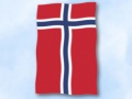Bild der Flagge "Flagge Norwegen im Hochformat (Glanzpolyester)"