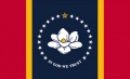 Bild der Flagge "USA - Bundesstaat Mississippi (150 x 90 cm)"