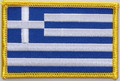 Aufnher Flagge Griechenland
 (8,5 x 5,5 cm) kaufen bestellen Shop