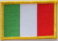 Aufnher Flagge Italien
 (8,5 x 5,5 cm) kaufen bestellen Shop