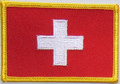 Aufnher Flagge Schweiz
 (8,5 x 5,5 cm) kaufen bestellen Shop
