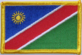 Aufnher Flagge Namibia
 (8,5 x 5,5 cm) kaufen bestellen Shop