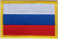 Patch / Aufnher Flagge Russland
 (8,5 x 5,5 cm) kaufen bestellen Shop