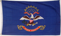 Bild der Flagge "USA - Bundesstaat Nord-Dakota (150 x 90 cm)"