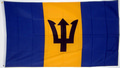 Bild der Flagge "Nationalflagge Barbados (150 x 90 cm)"