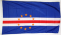 Bild der Flagge "Nationalflagge Kap Verde / Inselstaat Kapverden (150 x 90 cm)"