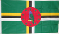 Bild der Flagge "Nationalflagge Dominica, Republik (150 x 90 cm)"
