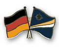 Bild der Flagge "Freundschafts-Pin Deutschland - Marshallinseln"