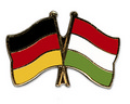 Bild der Flagge "Freundschafts-Pin Deutschland - Ungarn"