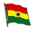 Bild der Flagge "Flaggen-Pin Ghana"
