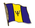 Bild der Flagge "Flaggen-Pin Barbados"