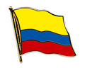 Bild der Flagge "Flaggen-Pin Kolumbien"