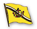 Bild der Flagge "Flaggen-Pin Brunei Darussalam"
