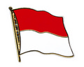 Bild der Flagge "Flaggen-Pin Indonesien"