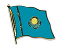 Bild der Flagge "Flaggen-Pin Kasachstan"