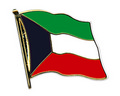 Bild der Flagge "Flaggen-Pin Kuwait"