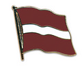 Bild der Flagge "Flaggen-Pin Lettland"