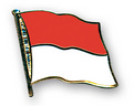 Bild der Flagge "Flaggen-Pin Monaco"