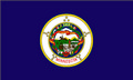 Bild der Flagge "USA - Bundesstaat Minnesota (150 x 90 cm)"