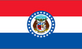 Bild der Flagge "USA - Bundesstaat Missouri (150 x 90 cm)"
