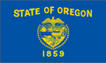 Bild der Flagge "USA - Bundesstaat Oregon (150 x 90 cm)"