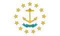 Bild der Flagge "USA - Bundesstaat Rhode-Island (150 x 90 cm)"