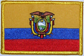 Aufnher Flagge Ecuador
 (8,5 x 5,5 cm) kaufen bestellen Shop