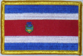 Aufnher Flagge Costa Rica
 (8,5 x 5,5 cm) kaufen bestellen Shop