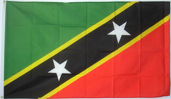 Bild von Flagge St. Kitts und Nevis-Fahne St. Kitts und Nevis-Nationalflagge, Flaggen und Fahnen kaufen, im Shop bestellen