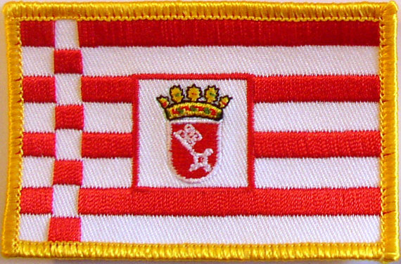 Bild von Aufn�her Flagge Bremen-Fahne Aufn�her Flagge Bremen-Nationalflagge, Flaggen und Fahnen kaufen, im Shop bestellen