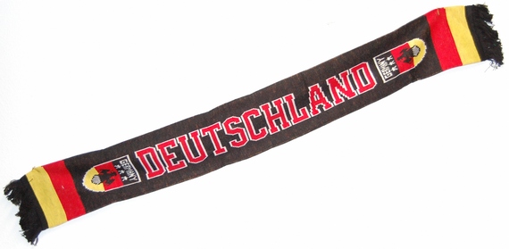 Bild von Strickschal Deutschland (Motiv 1)-Fahne Strickschal Deutschland (Motiv 1)-Nationalflagge, Flaggen und Fahnen kaufen, im Shop bestellen