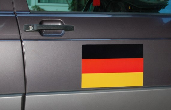 Bild von PKW Magnetflagge Deutschland-Fahne PKW Magnetflagge Deutschland-Nationalflagge, Flaggen und Fahnen kaufen, im Shop bestellen