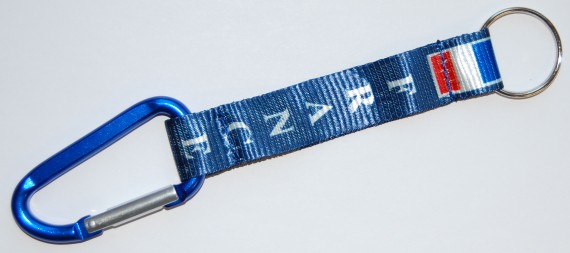 Bild von Karabiner-Schl�sselanh�nger  mit Flagge Frankreich-Fahne Karabiner-Schl�sselanh�nger  mit Flagge Frankreich-Nationalflagge, Flaggen und Fahnen kaufen, im Shop bestellen