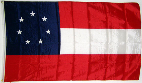 Bild von Stars and Bars Flagge (U.S.)-Fahne Stars and Bars Flagge (U.S.)-Nationalflagge, Flaggen und Fahnen kaufen, im Shop bestellen