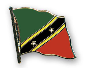 Bild von Flaggen-Pin St. Kitts und Nevis-Fahne Flaggen-Pin St. Kitts und Nevis-Nationalflagge, Flaggen und Fahnen kaufen, im Shop bestellen