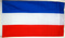 Nationalflagge Serbien und Montenegro
 (90 x 60 cm) Flagge Flaggen Fahne Fahnen kaufen bestellen Shop