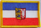 Aufnher Flagge Schleswig-Holstein
 (8,5 x 5,5 cm) Flagge Flaggen Fahne Fahnen kaufen bestellen Shop