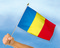 Stockflaggen Rumnien
 (45 x 30 cm) Flagge Flaggen Fahne Fahnen kaufen bestellen Shop