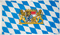 Fahne des Freistaat Bayern - Motiv 2
 (150 x 90 cm)