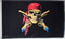 Flagge Pirat mit Pistolen
 (150 x 90 cm) Flagge Flaggen Fahne Fahnen kaufen bestellen Shop