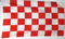 Karo-Fahne rot-wei
 (150 x 90 cm) Flagge Flaggen Fahne Fahnen kaufen bestellen Shop