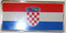 Schild-Aufkleber Kroation Flagge Flaggen Fahne Fahnen kaufen bestellen Shop