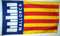 Flagge von Mallorca (Balearen) mit Schrift Flagge Flaggen Fahne Fahnen kaufen bestellen Shop