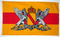 Flagge Groherzogtum Baden mit Ornamenten
 (150 x 90 cm)