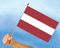 Stockflaggen Lettland
 (45 x 30 cm) Flagge Flaggen Fahne Fahnen kaufen bestellen Shop