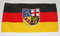 Tisch-Flagge Saarland