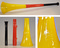 Vuvuzela 3-teilig Deutschland Flagge Flaggen Fahne Fahnen kaufen bestellen Shop