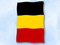 Flagge Belgien
 im Hochformat (Glanzpolyester) Flagge Flaggen Fahne Fahnen kaufen bestellen Shop