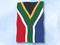 Flagge Sdafrika
 im Hochformat (Glanzpolyester)